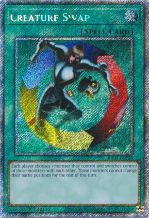 Creature Swap - RA03-EN120 - Platinum Secret Rare - 1st Edition