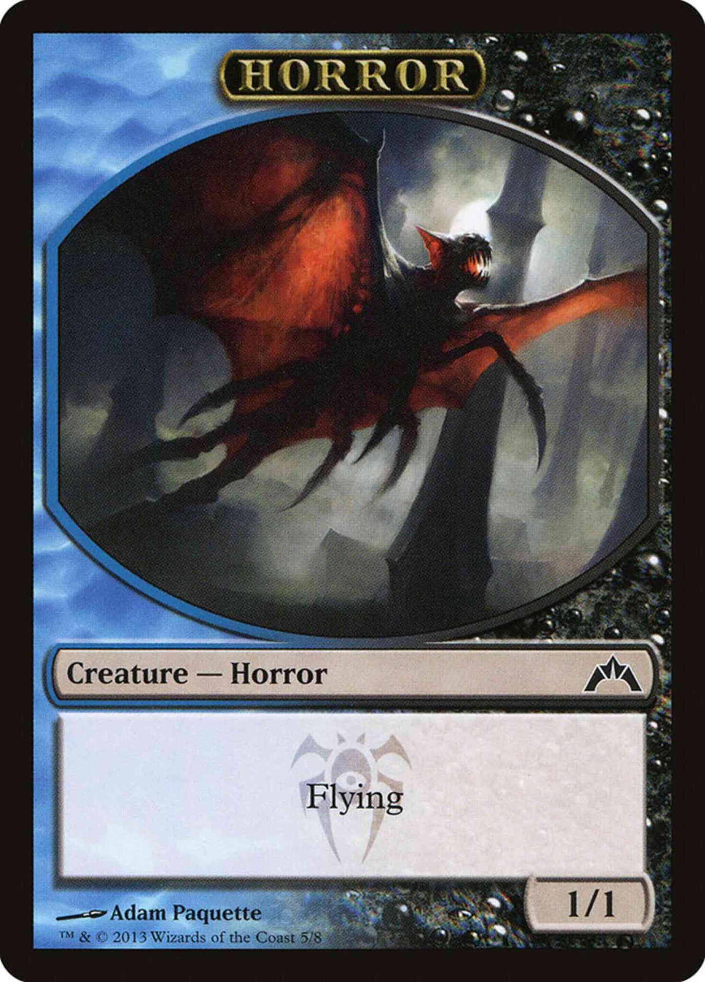 Horror Token [05] [Gatecrash Tokens] [Non-Foil]