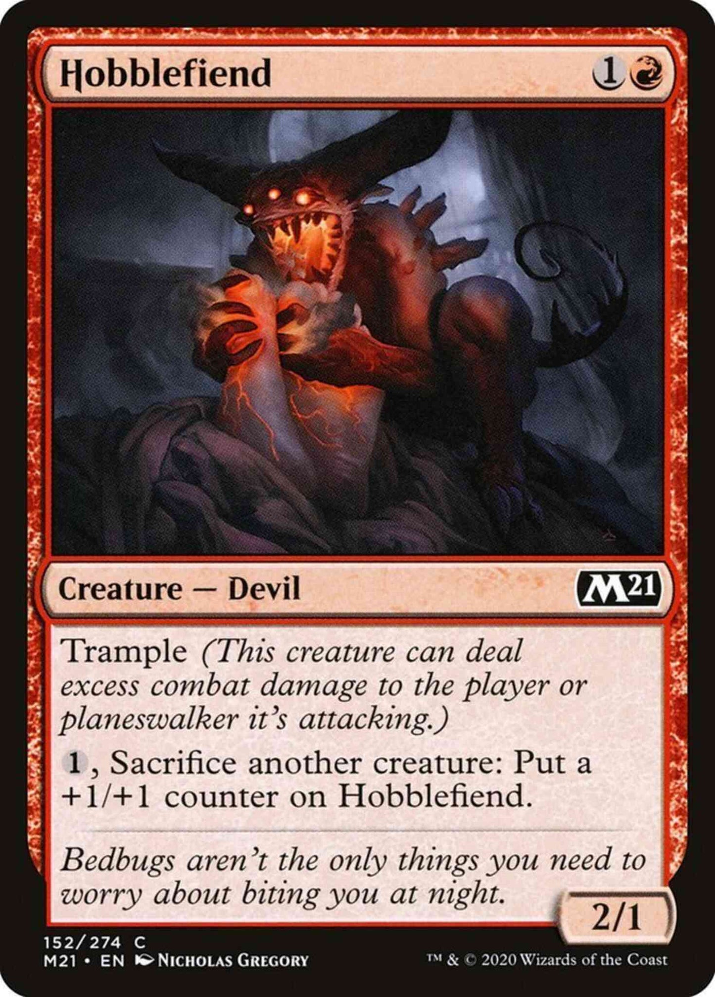 Hobblefiend [152] [Core Set 2021] [Non-Foil]