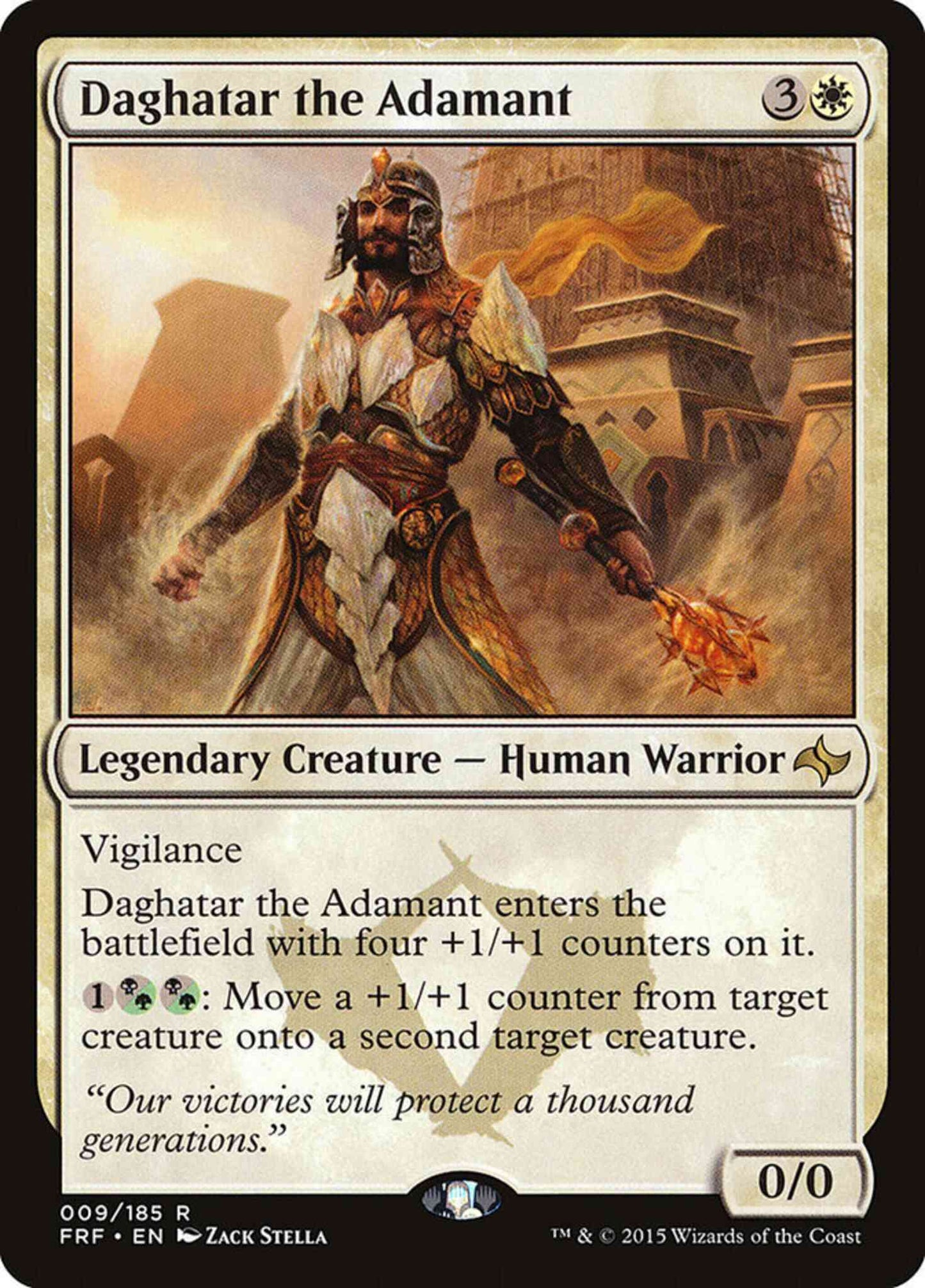 Daghatar the Adamant [9] [Fate Reforged] [Non-Foil]