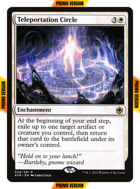 Teleportation Circle [Promo Pack] [39p] [Adventures in the Forgotten Realms Promos] [Non-Foil]