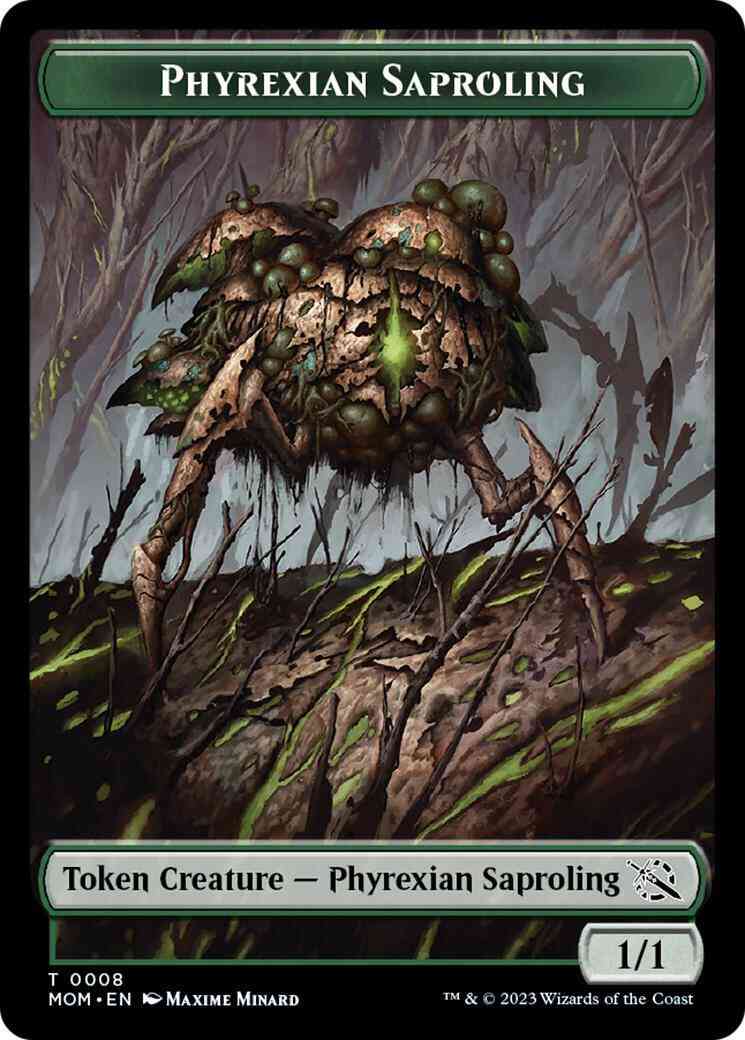Phyrexian Saproling Token [08] [March of the Machine: Tokens] [Non-Foil]