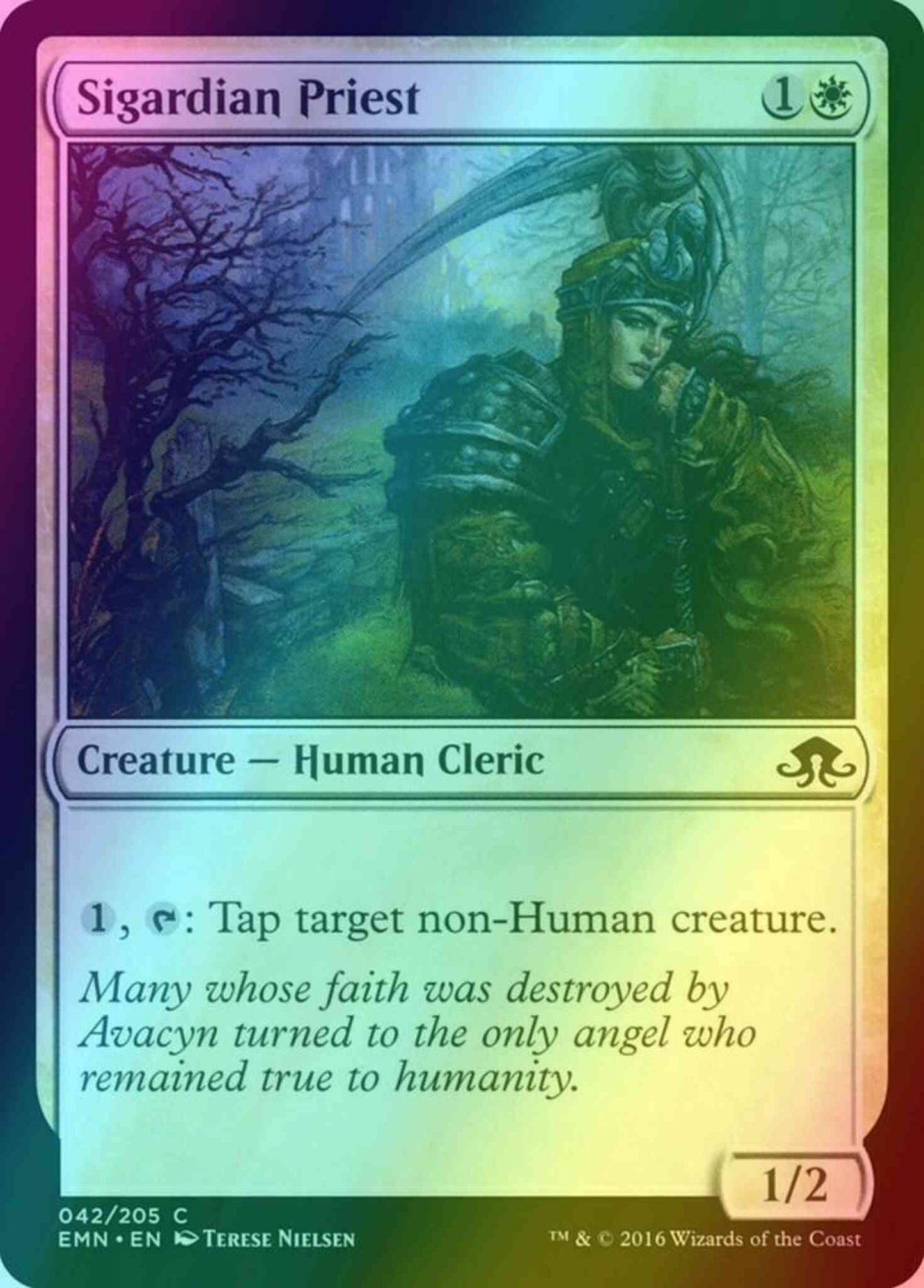 Sigardian Priest [42] [Eldritch Moon] [Foil]
