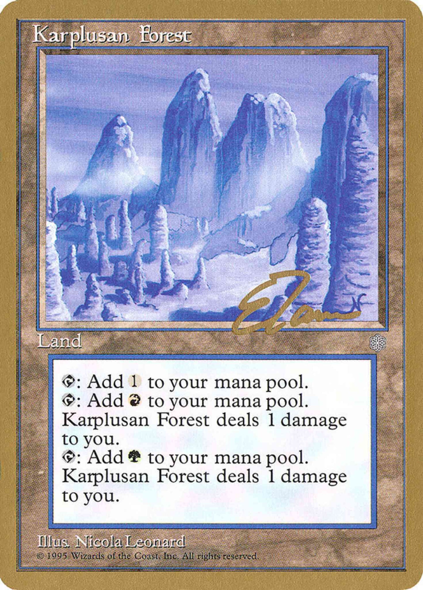 Karplusan Forest [et356] [Eric Tam] [Pro Tour Collector Set] [Non-Foil]