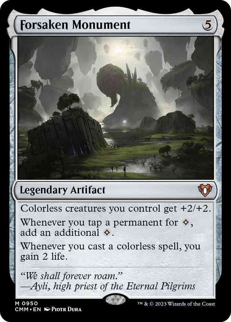 Forsaken Monument [950] [Commander Masters] [Non-Foil]