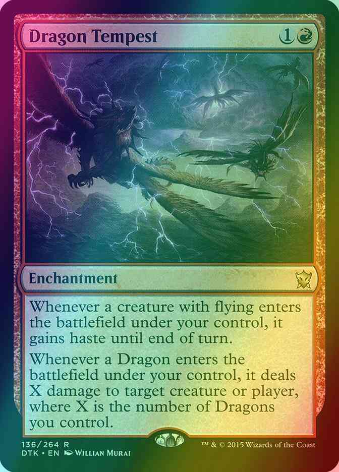 Dragon Tempest [136] [Dragons Of Tarkir] [Foil]