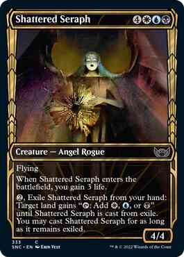 Shattered Seraph [333] [Golden Age Showcase] [Streets of New Capenna] [Non-Foil]