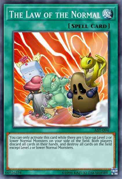 The Law of the Normal - AST-094 - Common - 1st Edition