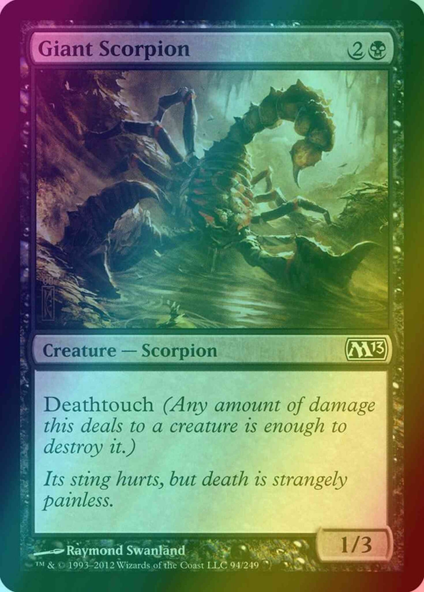 Giant Scorpion [94] [Magic 2013] [Foil]