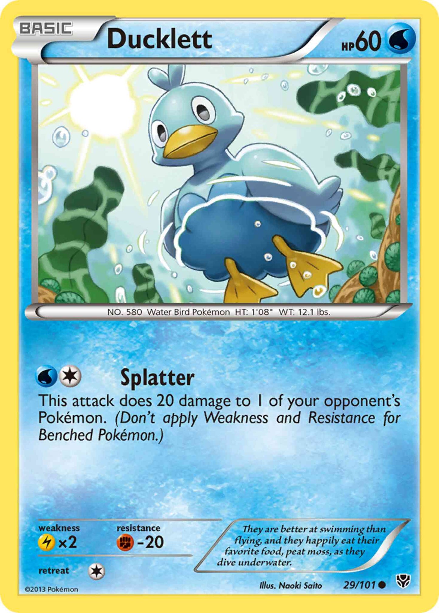 Ducklett - 29/101 - Common [bw10-29] [Non-Holo]