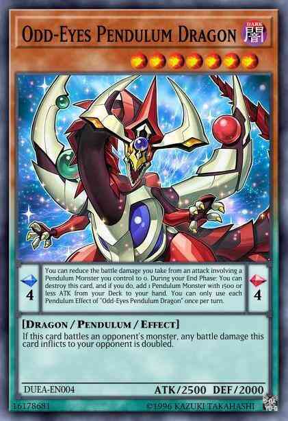 Odd-Eyes Pendulum Dragon - DUEA-EN004 - Secret Rare - Unlimited