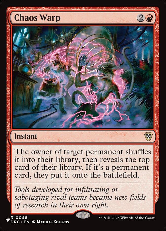Chaos Warp [DRC-48] [The List] [Non-Foil]