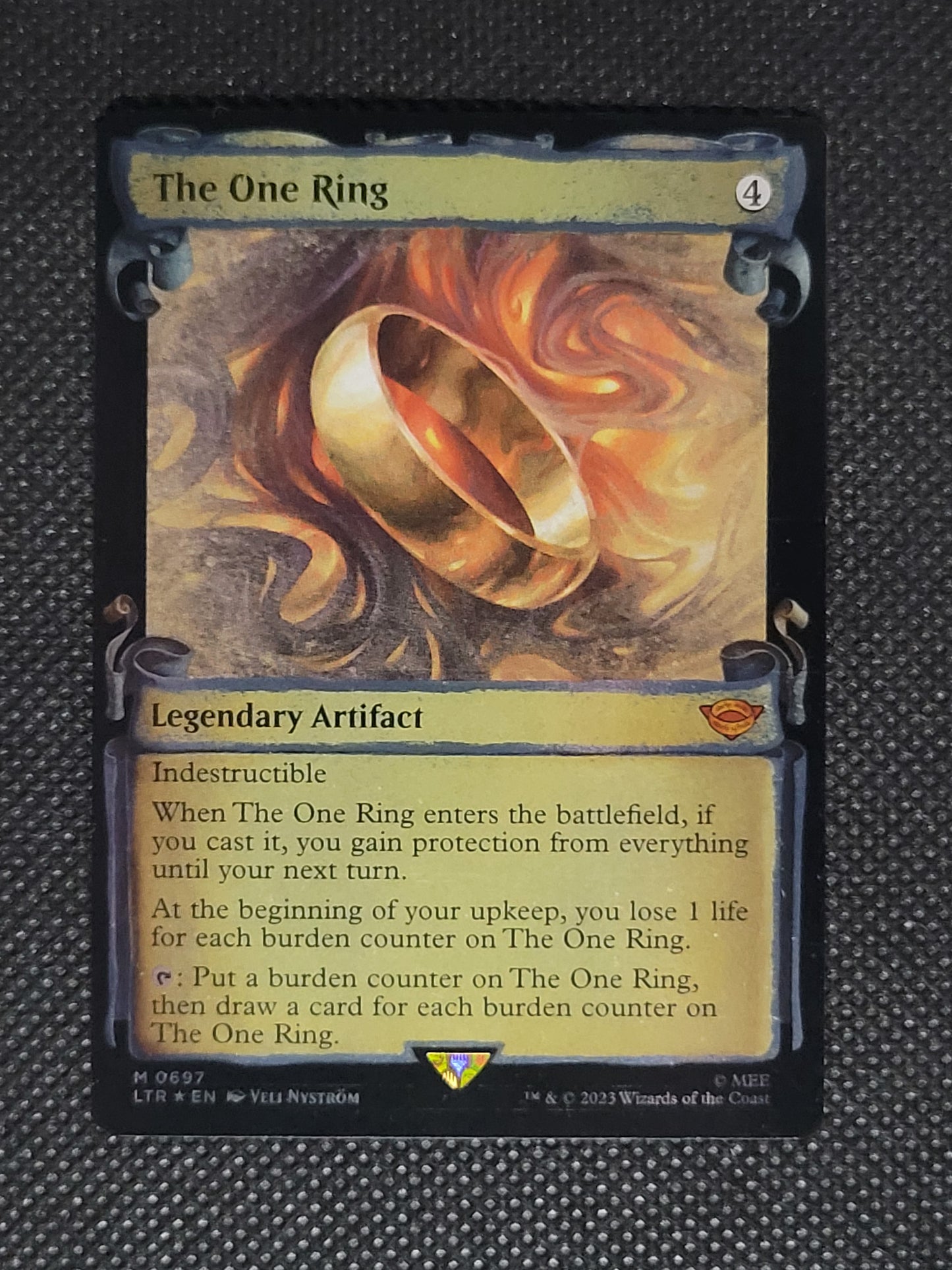 The One Ring — Scrolls Showcase|Silver Foil — ID 19648
