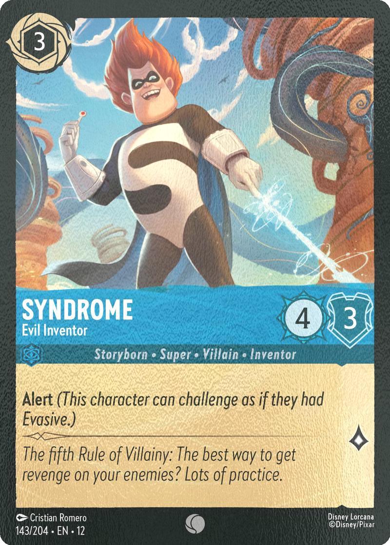 Syndrome - Evil Inventor - 143/204 [Wilds Unknown] [Cold Foil]
