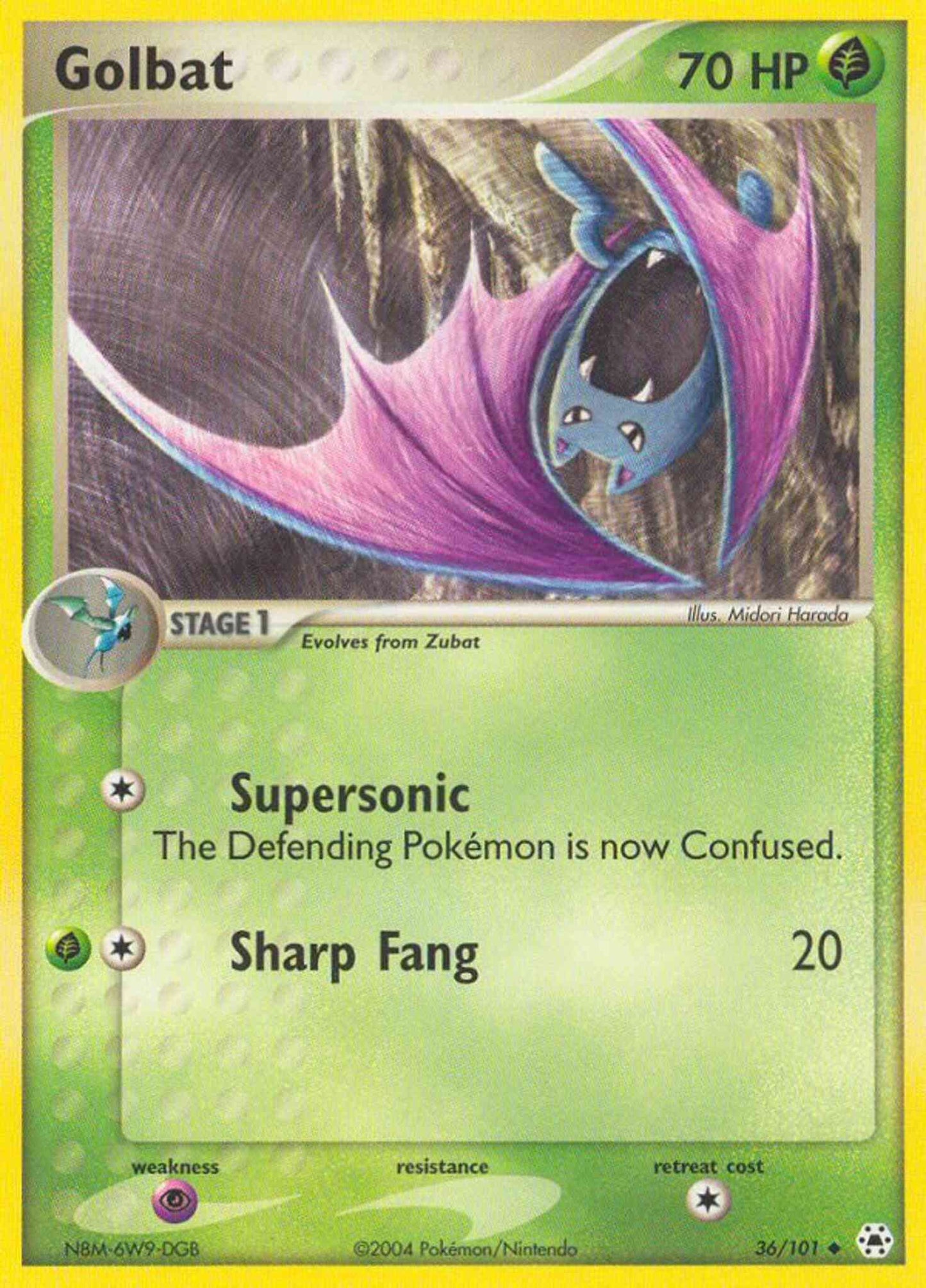 Golbat - 36/101 - Uncommon [ex5-36] [Non-Holo]