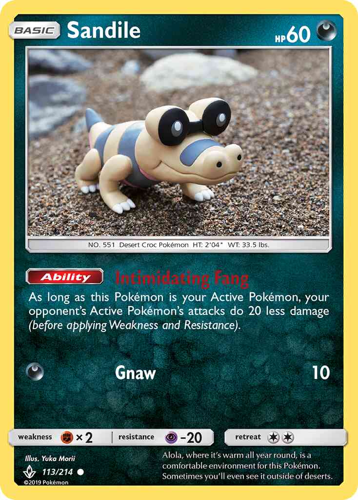 Sandile - 113/214 - Common [sm10-113] [Non-Holo]