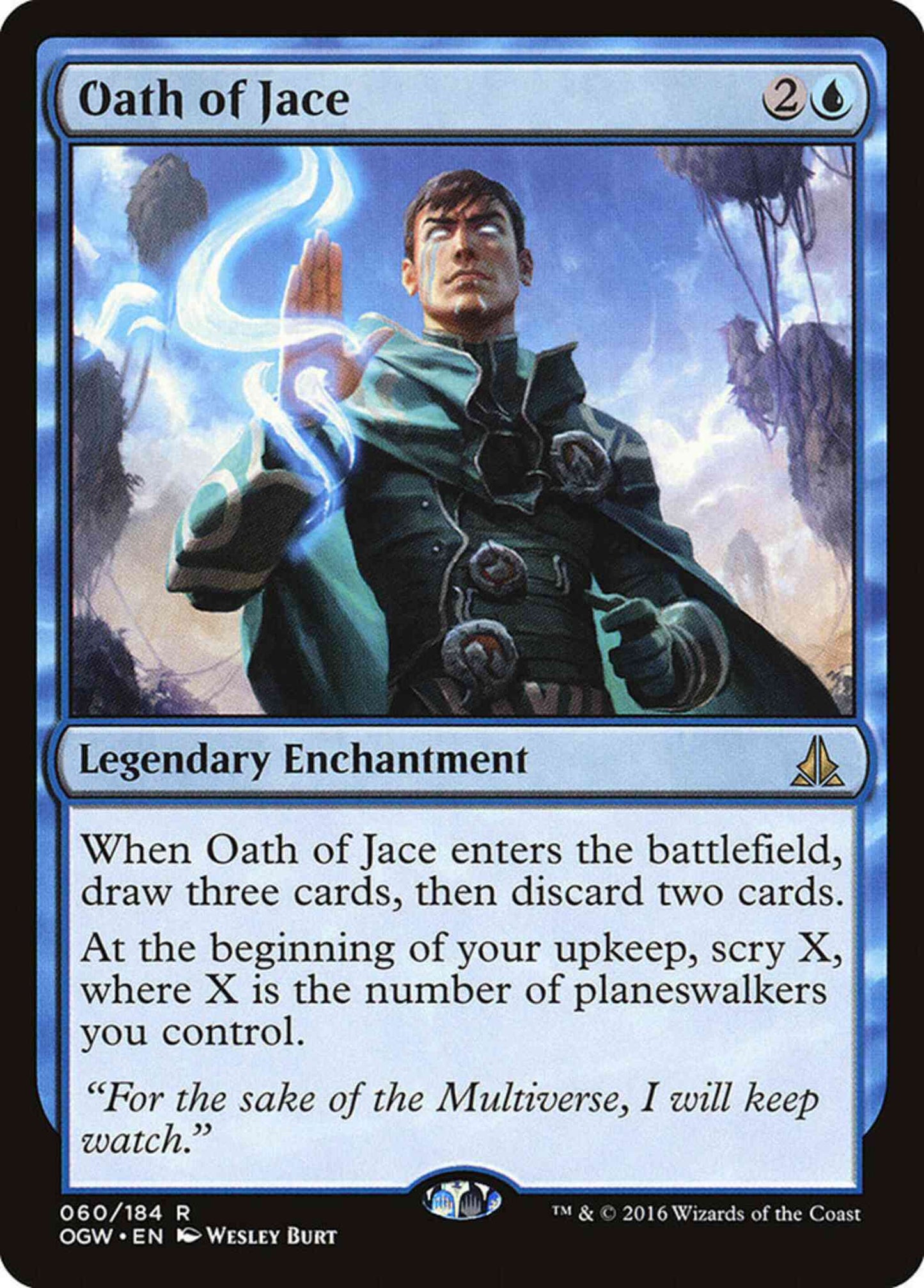 Oath of Jace [60] [Oath of the Gatewatch] [Non-Foil]