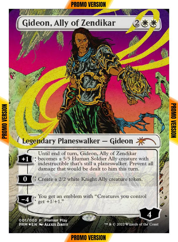 Gideon, Ally of Zendikar [1] [Regional Championship Qualifiers 2022] [Non-Foil]