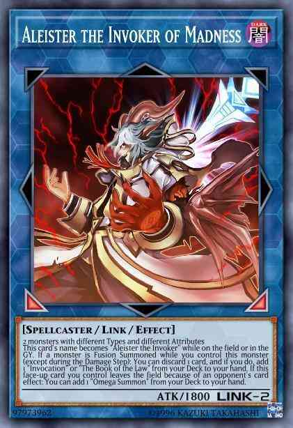 Aleister the Invoker of Madness - GEIM-EN053 - Ultra Rare - 1st Edition