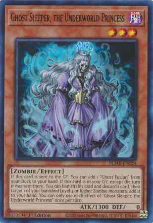Ghost Sleeper, the Underworld Princess - BLMR-EN024 - Ultra Rare - 1st Edition