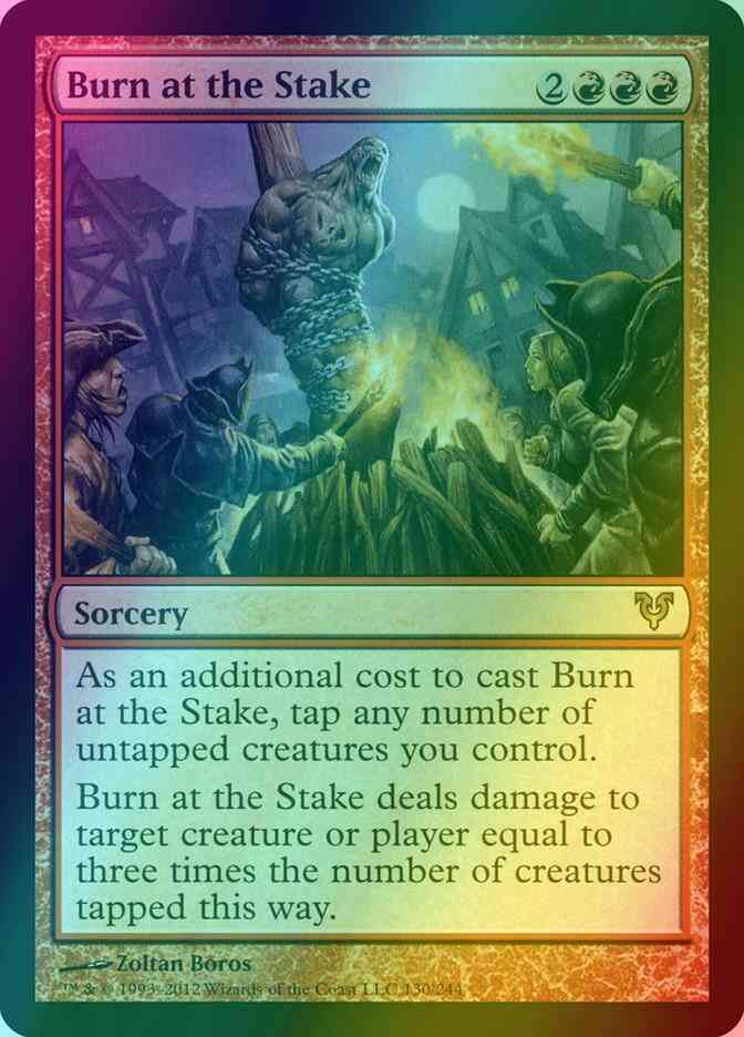 Burn at the Stake [130] [Avacyn Restored] [Foil]