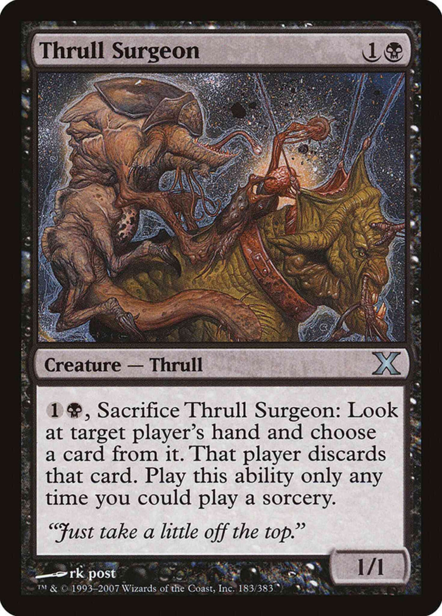 Thrull Surgeon [183] [Tenth Edition] [Non-Foil]