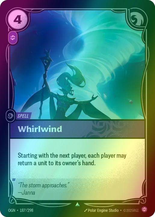 Whirlwind - 187/298 [Origins] [Foil]