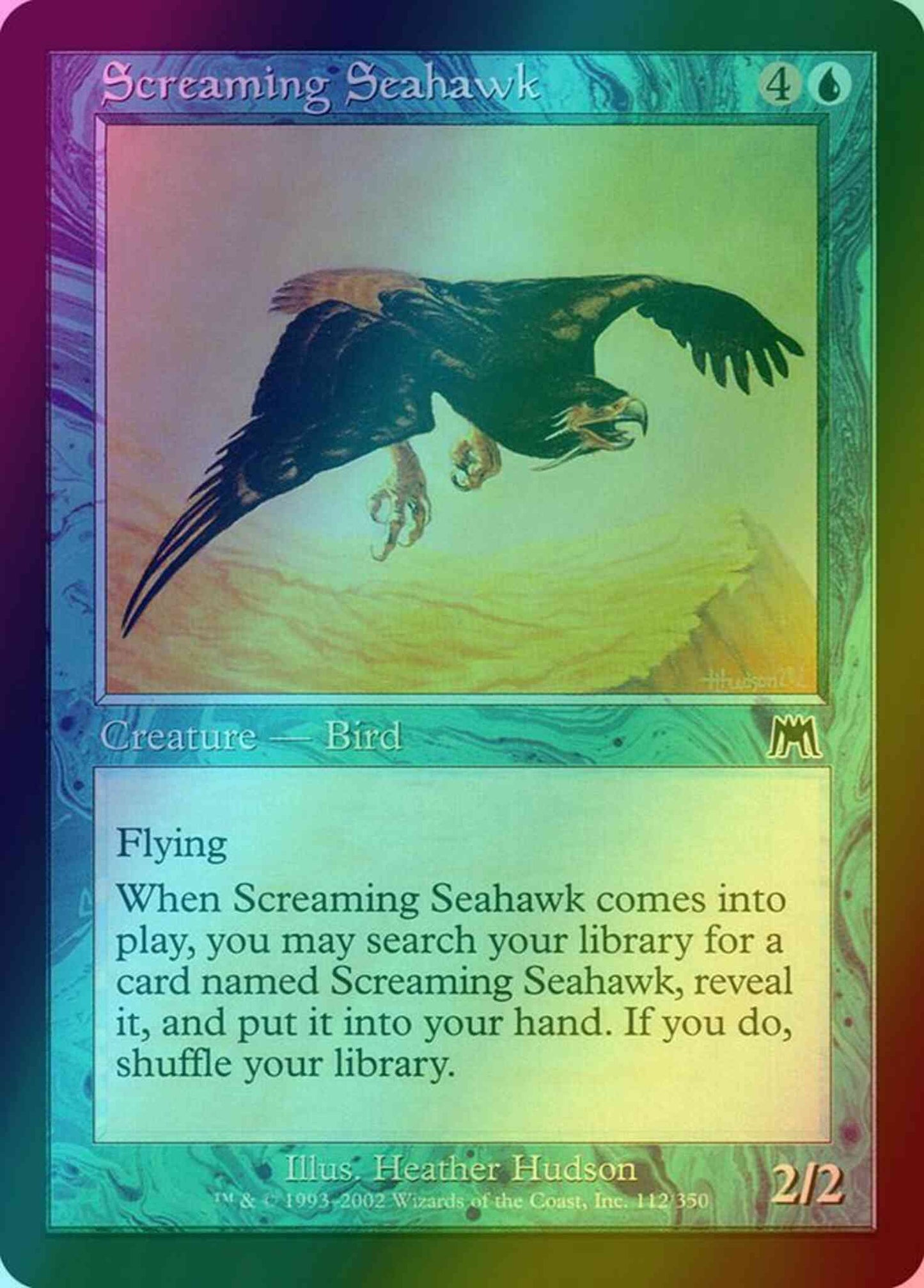 Screaming Seahawk [112] [Onslaught] [Foil]