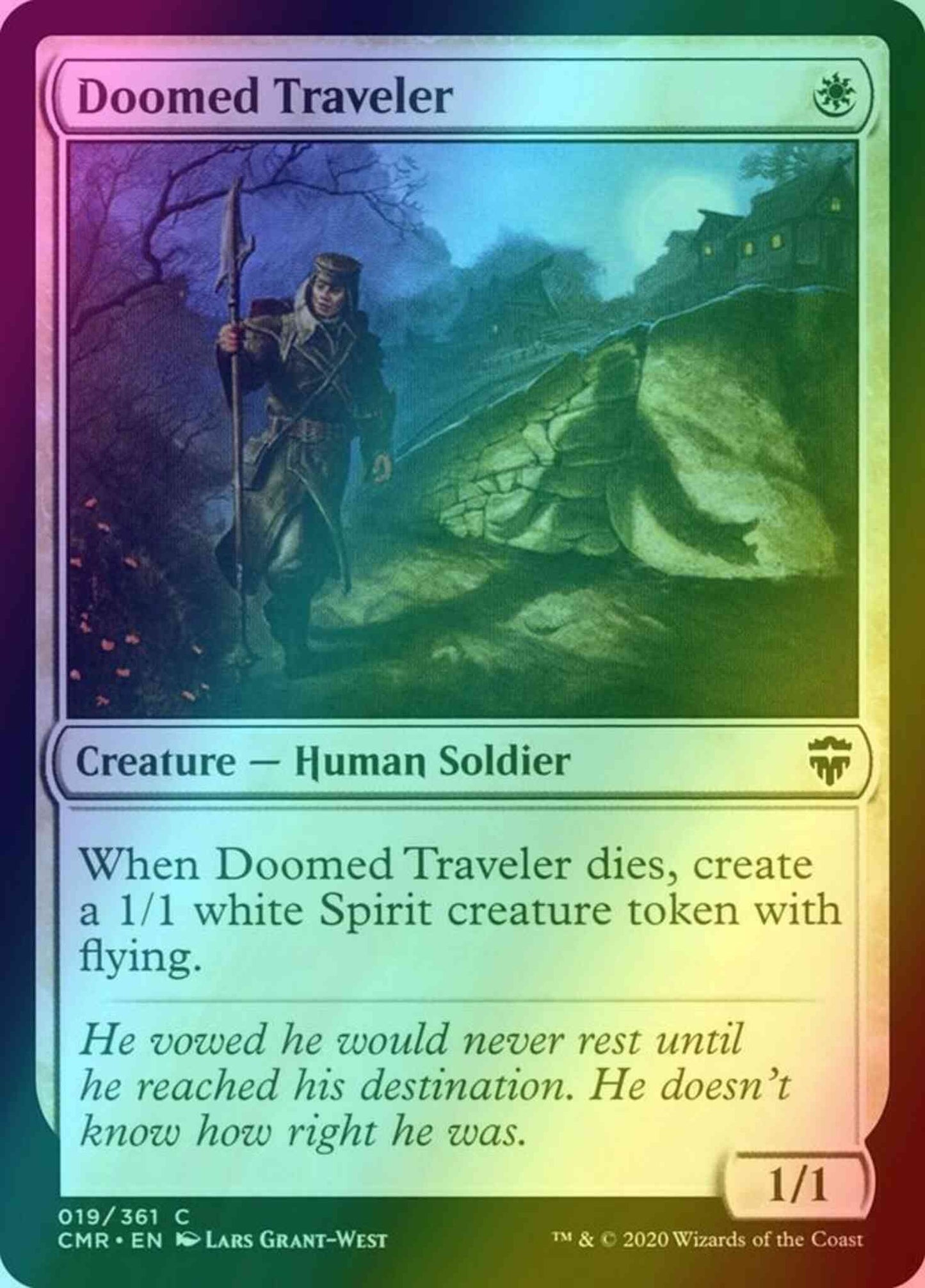 Doomed Traveler [19] [Commander Legends] [Foil]