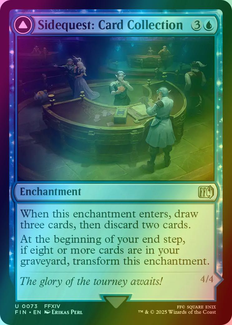 Sidequest: Card Collection // Magicked Card [73] [FINAL FANTASY] [Foil]