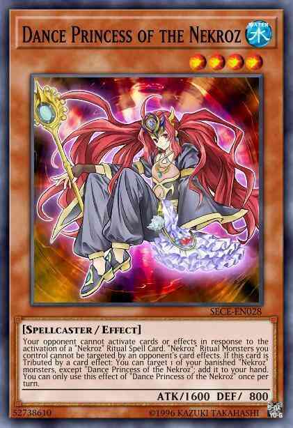 Dance Princess of the Nekroz - SECE-EN028 - Rare - 1st Edition