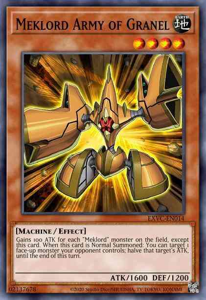 Meklord Army of Granel - BP03-EN083 - Shatterfoil Rare - 1st Edition