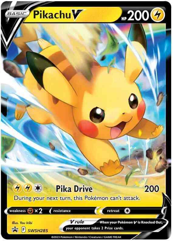 Pikachu V - SWSH285 - Promo [swshp-SWSH285] [Ultra]