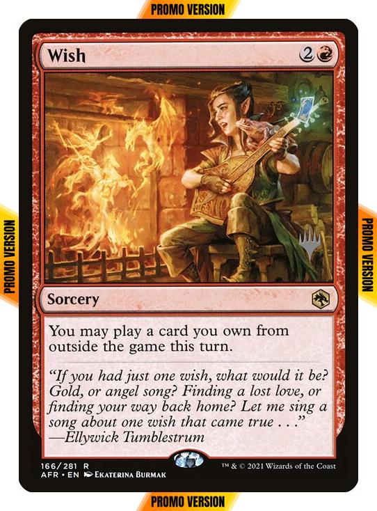 Wish [Promo Pack] [166p] [Adventures in the Forgotten Realms Promos] [Non-Foil]