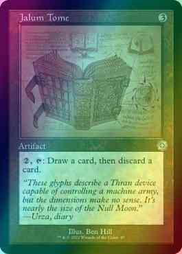 Jalum Tome [87] [Retro Frame] [Schematic] [The Brothers' War Retro Artifacts] [Foil]