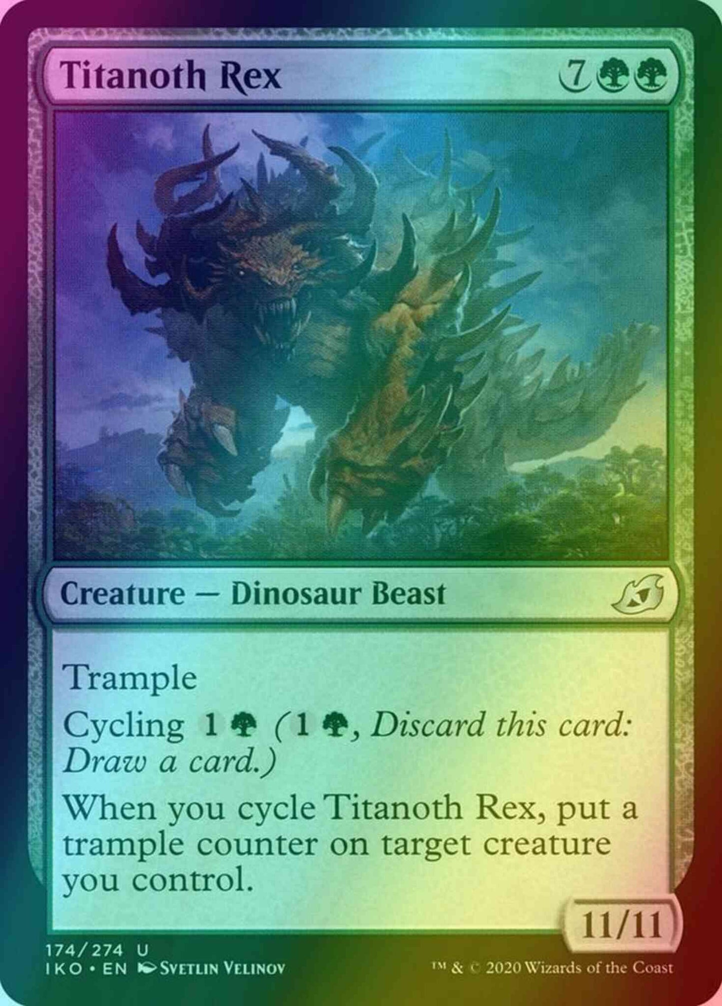 Titanoth Rex [174] [Ikoria: Lair of Behemoths] [Foil]
