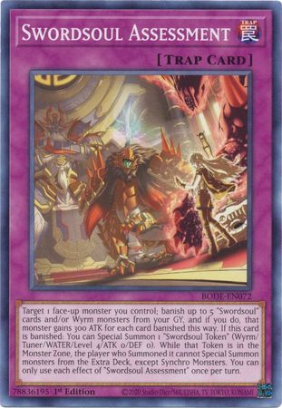 Swordsoul Assessment - BODE-EN072 - Common - 1st Edition