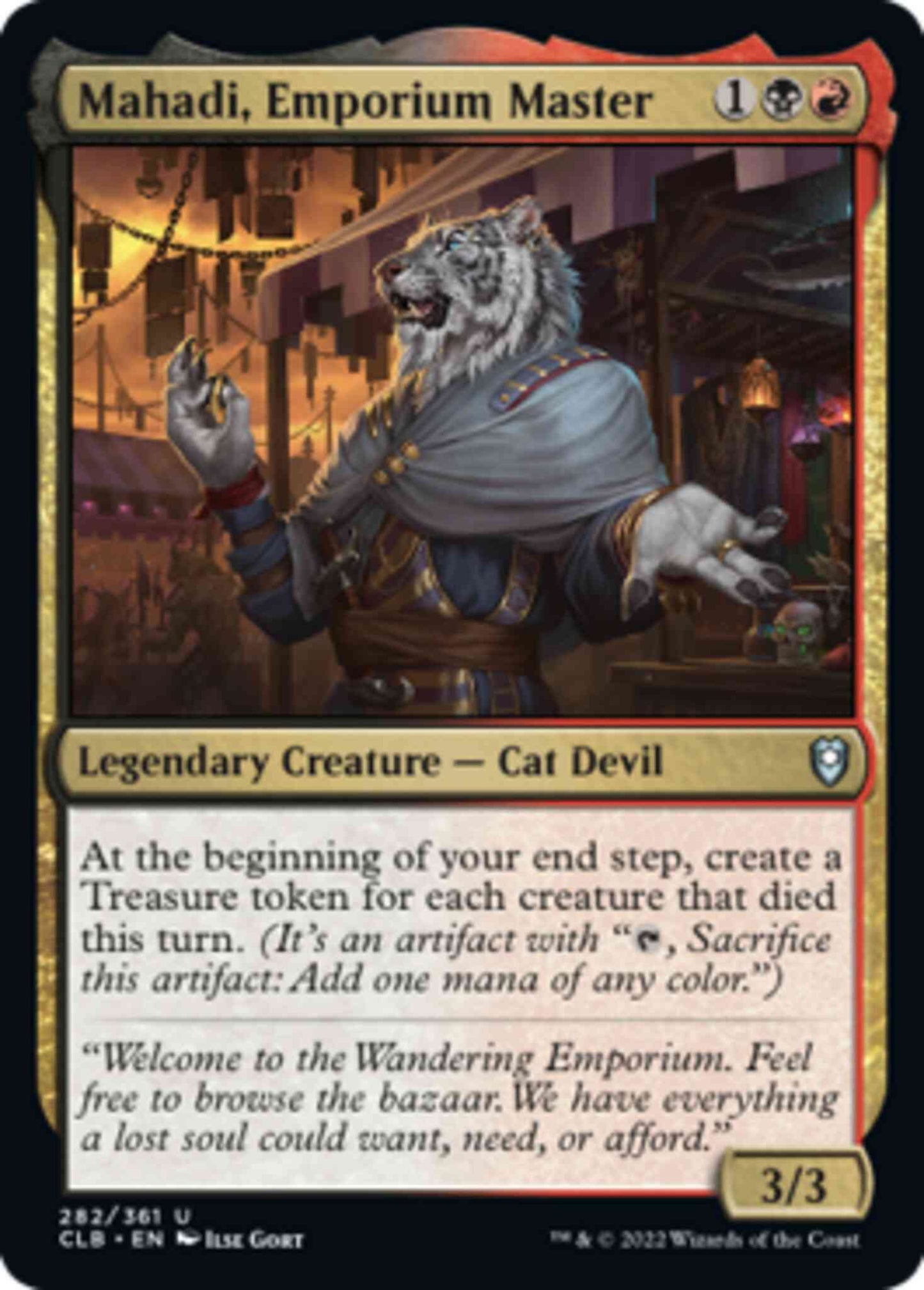 Mahadi, Emporium Master [282] [Commander Legends: Battle for Baldur's Gate] [Non-Foil]
