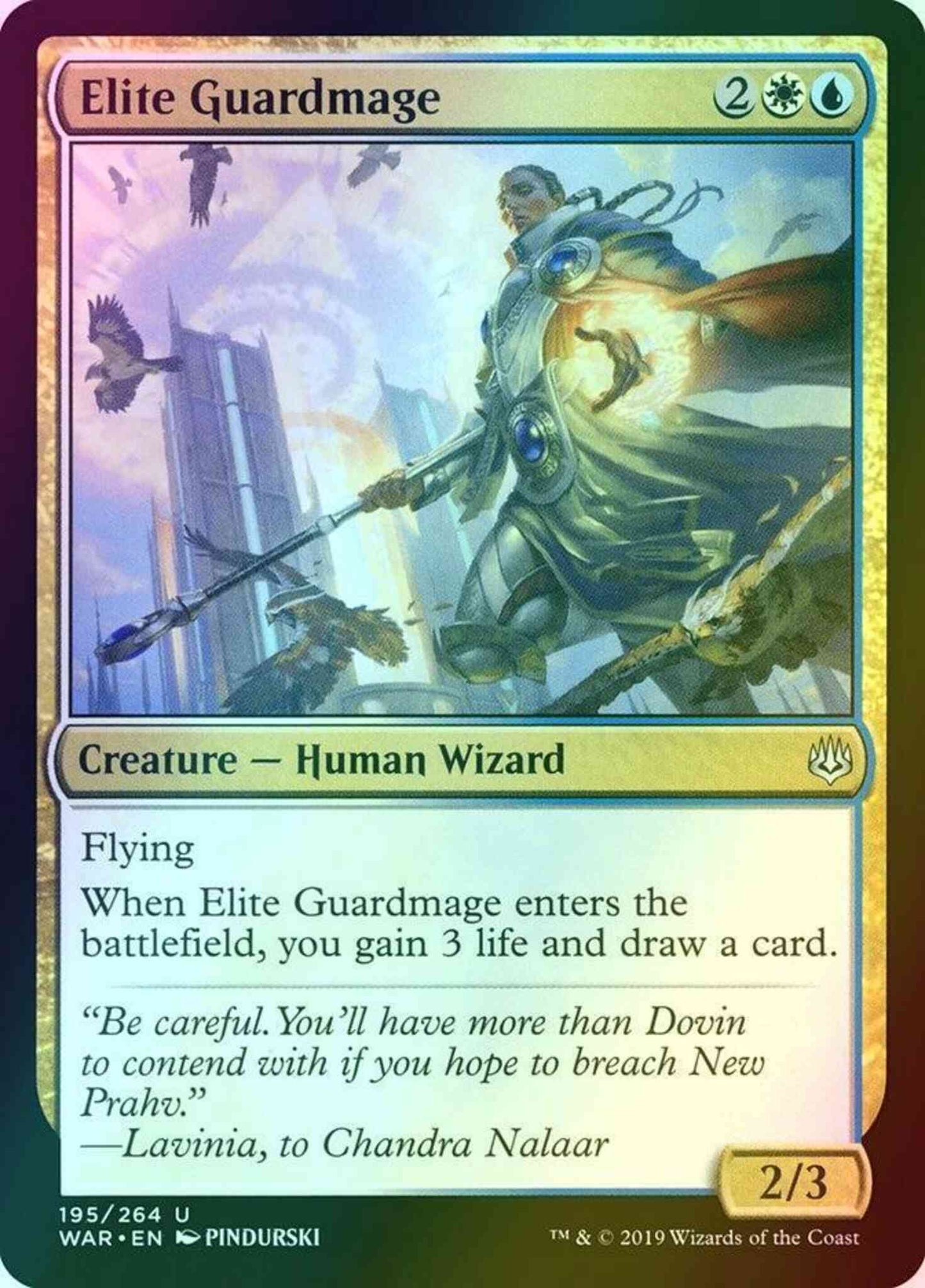 Elite Guardmage [195] [War of the Spark] [Foil]