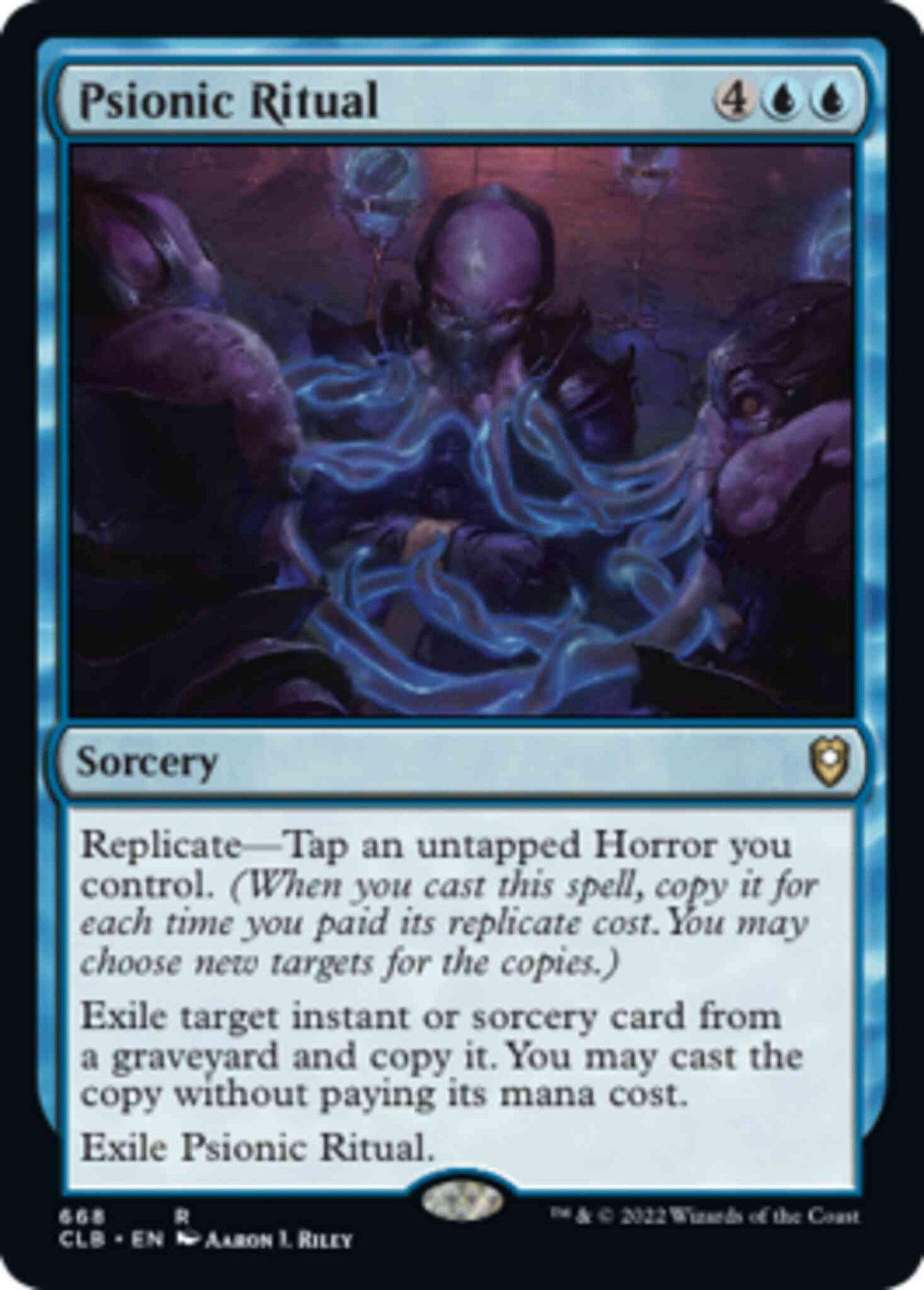 Psionic Ritual [668] [Commander Legends: Battle for Baldur's Gate] [Non-Foil]