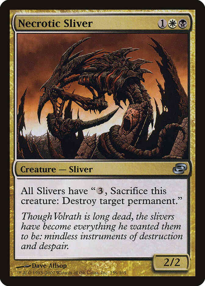 Necrotic Sliver [159] [Planar Chaos] [Non-Foil]
