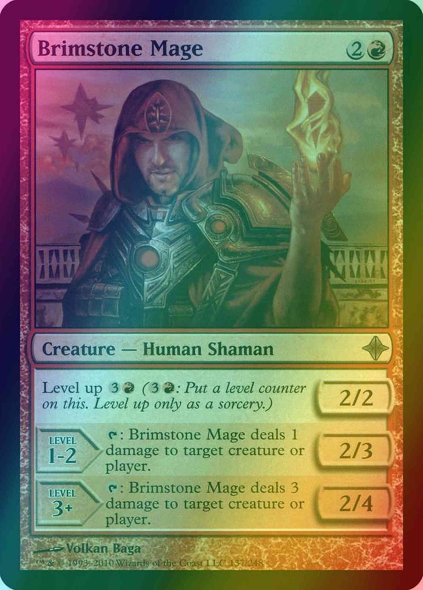 Brimstone Mage [137] [Rise Of The Eldrazi] [Foil]