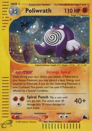 Poliwrath - H24/H32 - Rare [ecard3-174] [Holo]