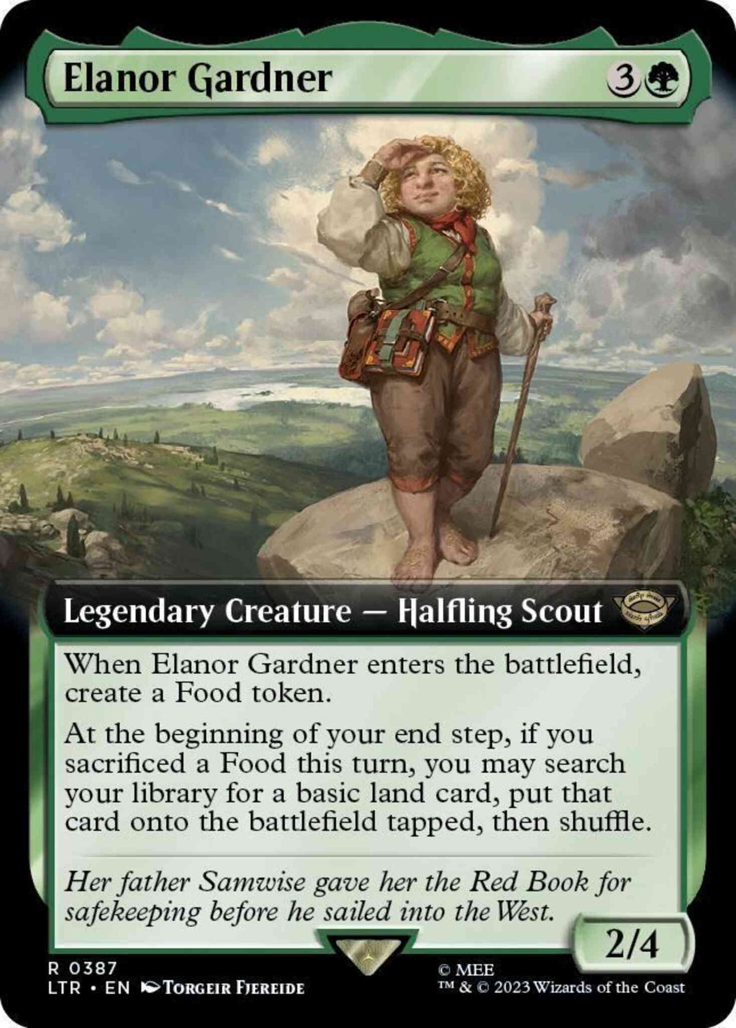 Elanor Gardner [387] [Extended Art] [Jumpstart Exclusive] [The Lord of the Rings: Tales of Middle-earth] [Non-Foil]