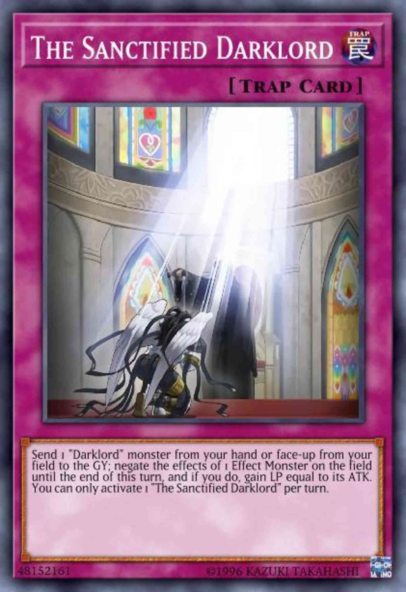 The Sanctified Darklord - FLOD-EN075 - Rare - 1st Edition