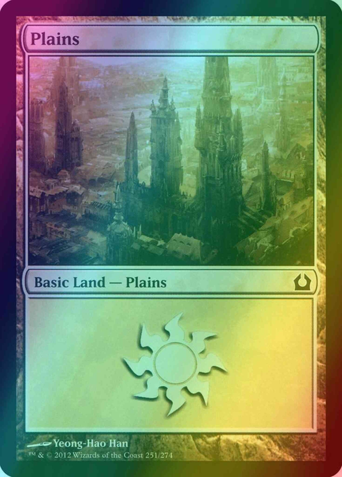 Plains [251] [Return To Ravnica] [Foil]