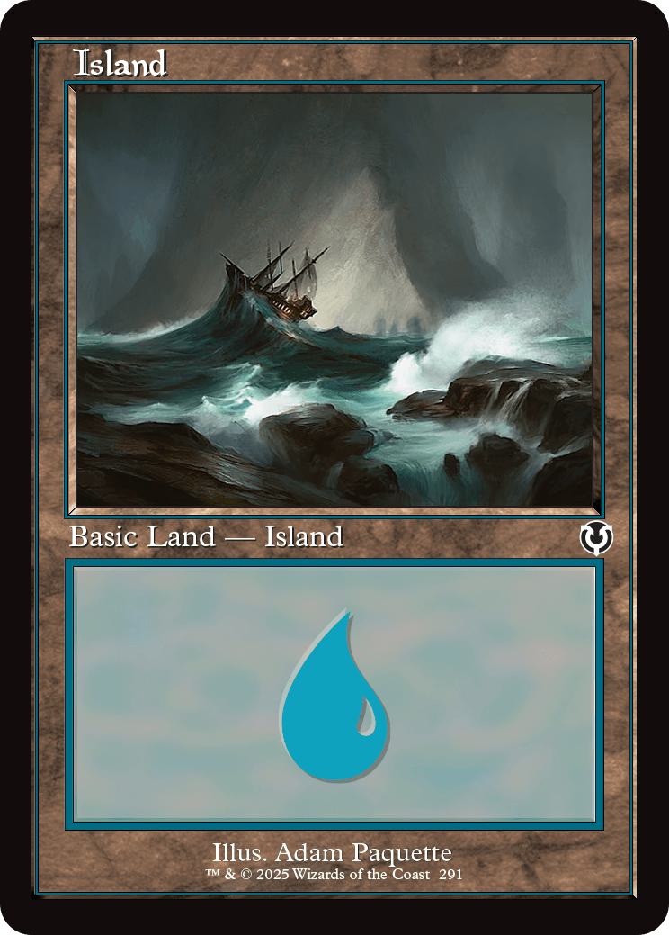 Island [291] [Retro Frame] [Innistrad Remastered] [Non-Foil]