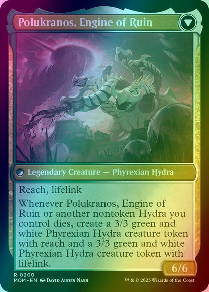 Polukranos Reborn // Polukranos, Engine of Ruin [200] [March of the Machine] [Foil]
