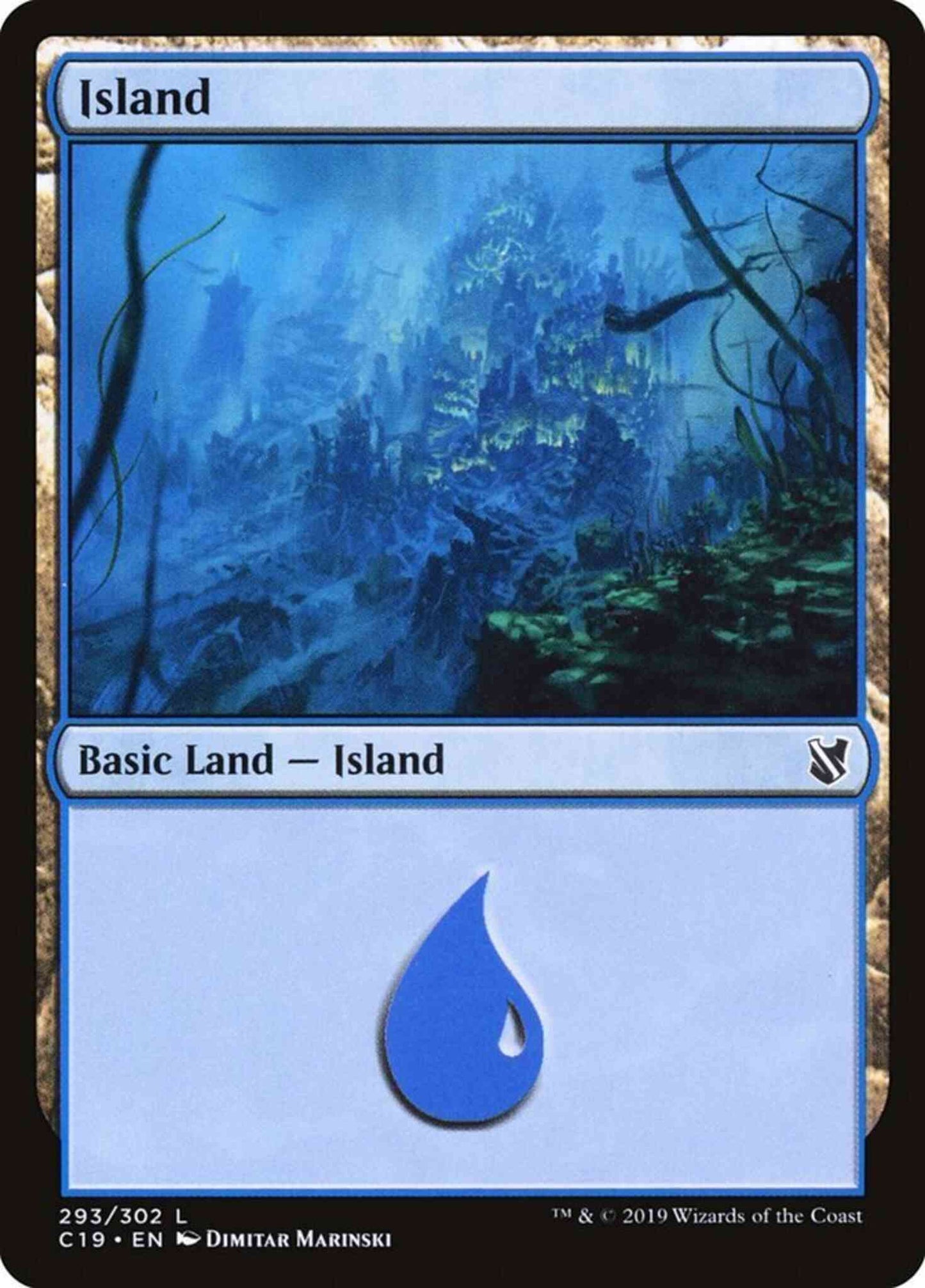 Island [293] [Commander 2019] [Non-Foil]
