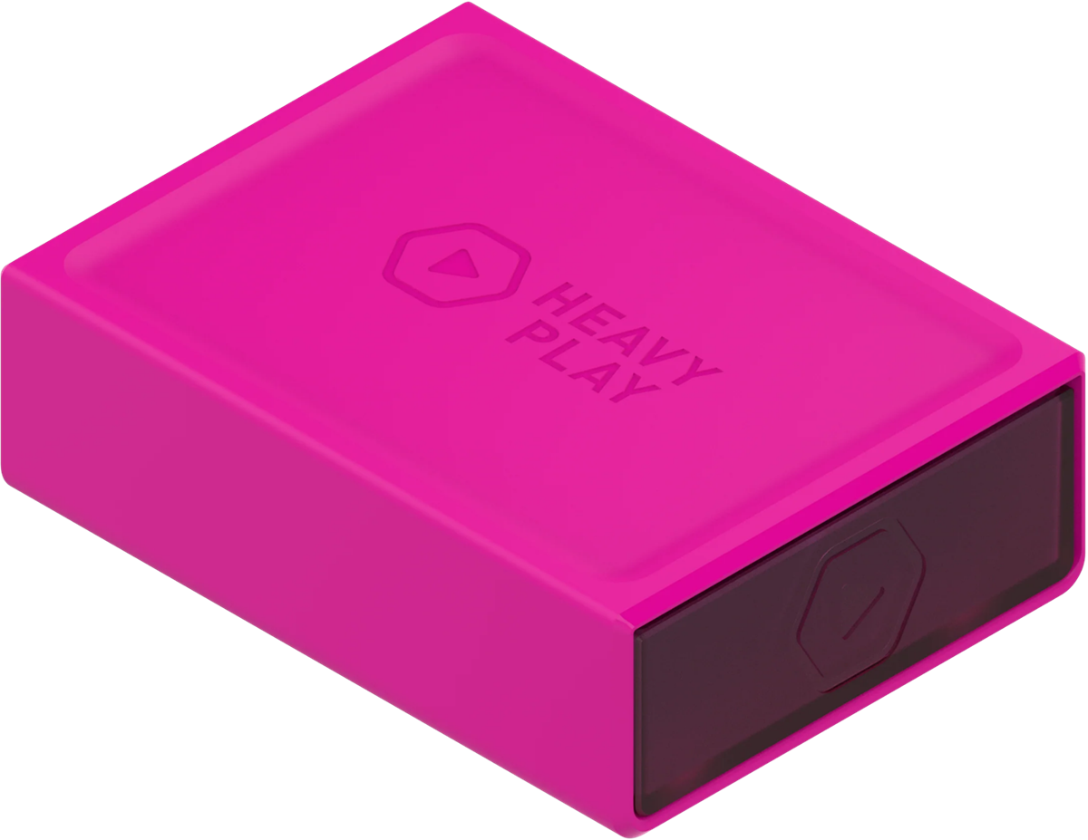 Heavy Play RNG Dice Box - Sorcerer Pink